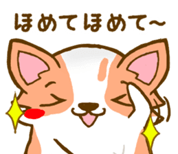 Naughty Corgi 2 sticker #10386586