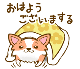 Naughty Corgi 2 sticker #10386589
