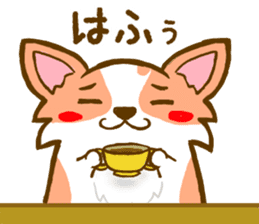 Naughty Corgi 2 sticker #10386592