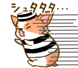 Naughty Corgi 2 sticker #10386596