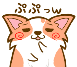 Naughty Corgi 2 sticker #10386600