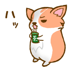 Naughty Corgi 2 sticker #10386604
