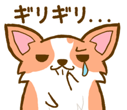 Naughty Corgi 2 sticker #10386612