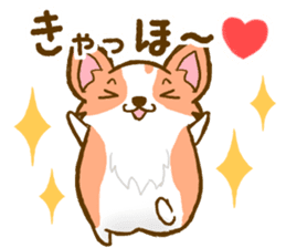 Naughty Corgi 2 sticker #10386615