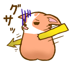 Naughty Corgi 2 sticker #10386617