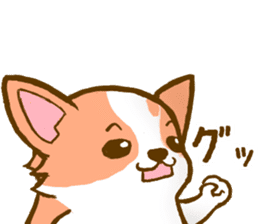 Naughty Corgi 2 sticker #10386618