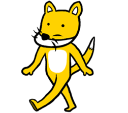 I am Fox Man sticker #10386675