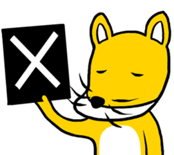I am Fox Man sticker #10386688