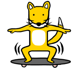 I am Fox Man sticker #10386697