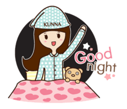 Kunna Girl & friends sticker #10386781