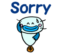 Mr.colorful catfish2 sticker #10387018