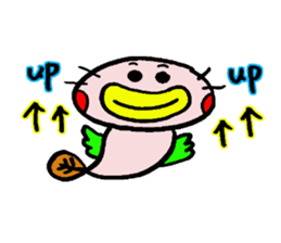 Mr.colorful catfish2 sticker #10387019