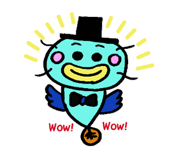 Mr.colorful catfish2 sticker #10387022