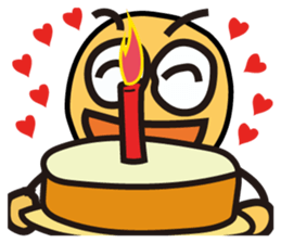 Brother Orange sticker #10387109