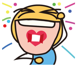 Brother Orange sticker #10387111