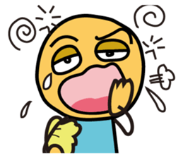 Brother Orange sticker #10387132