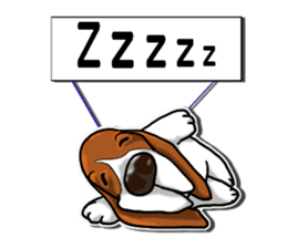 Basset hound 7(Mascot Strap) sticker #10387490