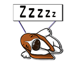 Basset hound 7(Mascot Strap) sticker #10387490