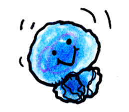 Matsuoka and funny creatures4 sticker #10388114