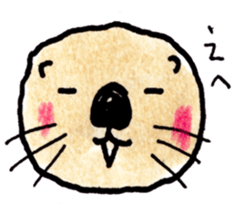 Matsuoka and funny creatures4 sticker #10388116