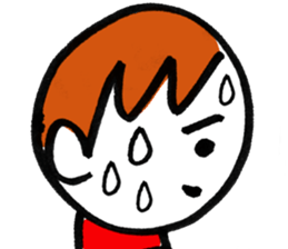 Matsuoka and funny creatures4 sticker #10388117