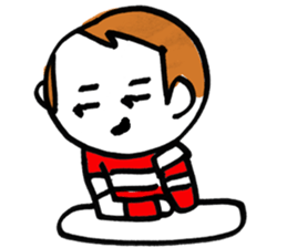 Matsuoka and funny creatures4 sticker #10388122