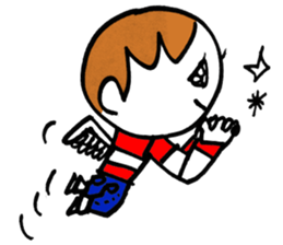 Matsuoka and funny creatures4 sticker #10388126