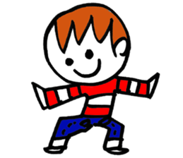 Matsuoka and funny creatures4 sticker #10388127