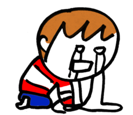 Matsuoka and funny creatures4 sticker #10388129