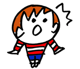 Matsuoka and funny creatures4 sticker #10388131