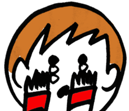 Matsuoka and funny creatures4 sticker #10388132