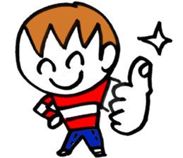 Matsuoka and funny creatures4 sticker #10388136