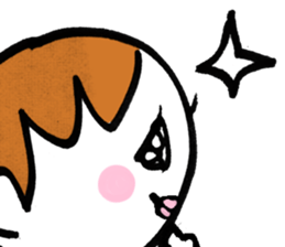 Matsuoka and funny creatures4 sticker #10388143