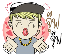 yoyo rapper sticker #10388205