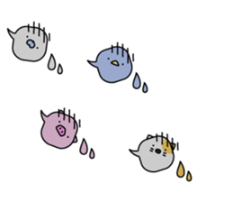 Animal? No! ! Balloon sticker #10389099