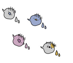 Animal? No! ! Balloon sticker #10389099