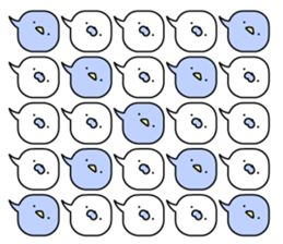 Animal? No! ! Balloon sticker #10389101