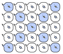 Animal? No! ! Balloon sticker #10389101