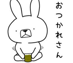 Dialect rabbit [kobe 2] sticker #10389214