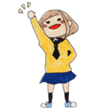 Dear senior sticker #10389305