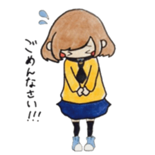 Dear senior sticker #10389308