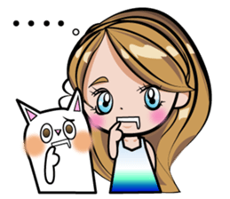 Lani and Kai in Hawaii 2 sticker #10389473