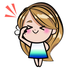 Lani and Kai in Hawaii 2 sticker #10389474