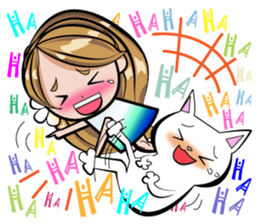 Lani and Kai in Hawaii 2 sticker #10389482