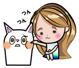 Lani and Kai in Hawaii 2 sticker #10389486