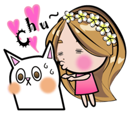 Lani and Kai in Hawaii 2 sticker #10389487