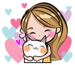 Lani and Kai in Hawaii 2 sticker #10389488