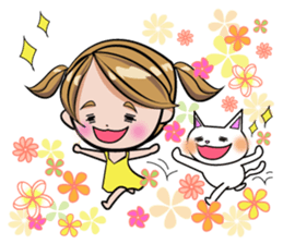 Lani and Kai in Hawaii 2 sticker #10389491