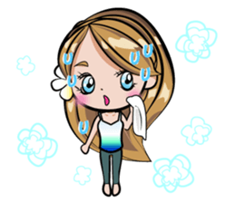 Lani and Kai in Hawaii 2 sticker #10389496