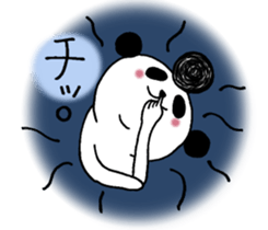 Panda cooler. sticker #10389851